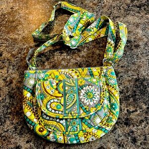 VERA BRADLEY Lemon Parfait Crossbody
